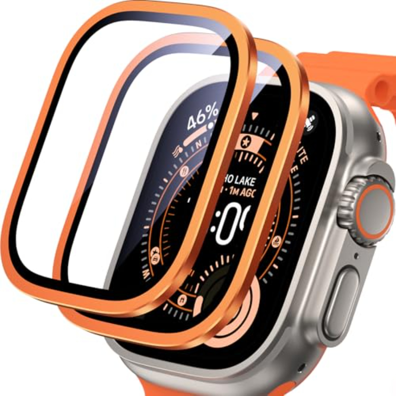Smartwatch Screen Film - 2PCS HD Vetro temperato in metallo