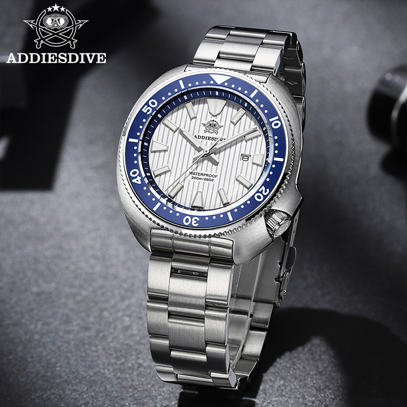 Anti Blue Light Film - Orologio da Uomo ADDIESDIVE Japan 2115