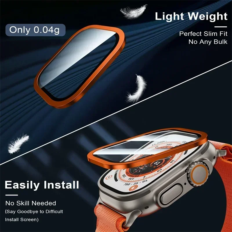 2 pezzi telaio in metallo tita - Smartwatch Screen Film recensione e prezzo
