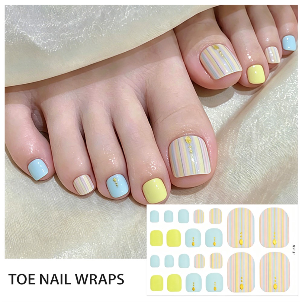 6 fogli di adesivi per unghie  - Full Cover Adhesive recensione e prezzo